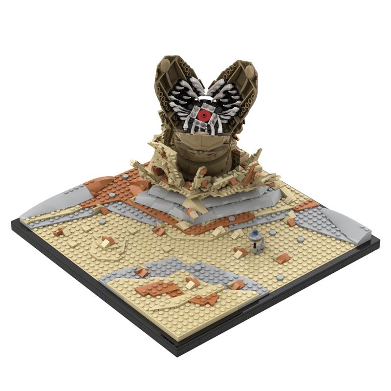 GOBRICKS MOC A1991 Dune - Summoning the Maker - YWOBB