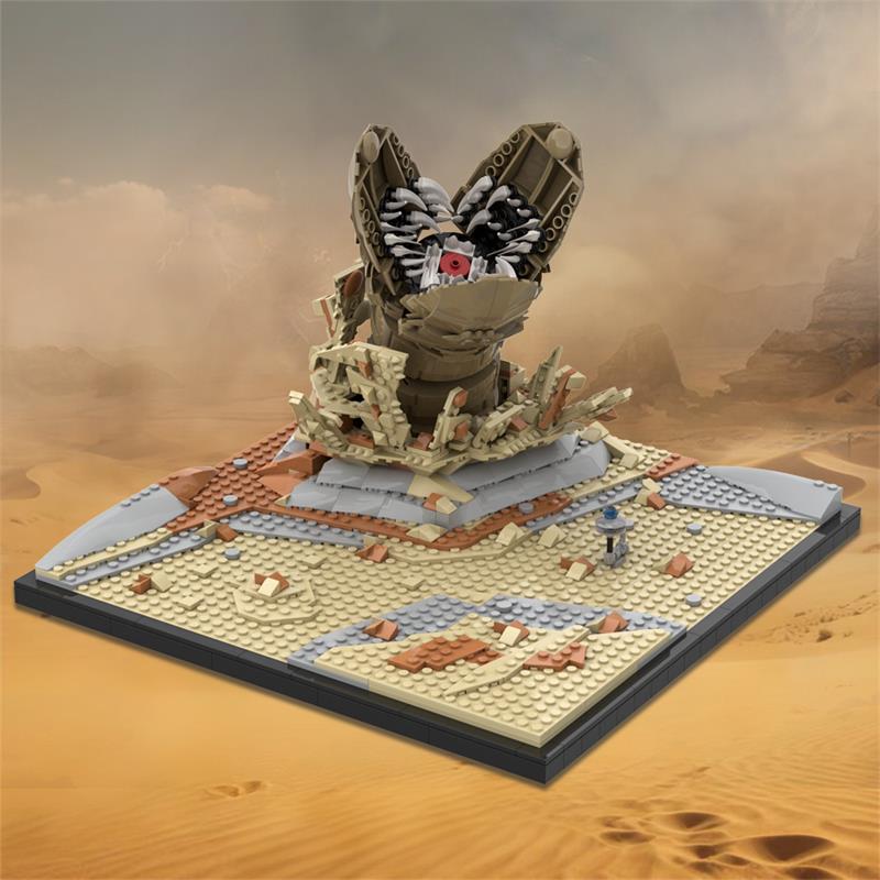GOBRICKS MOC A1991 Dune - Summoning the Maker - YWOBB