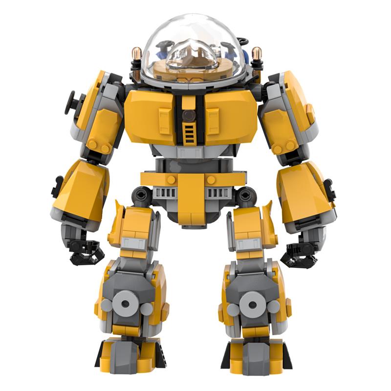GOBRICKS MOC A2109 Deep Sea Exploration Exo Suit - YWOBB