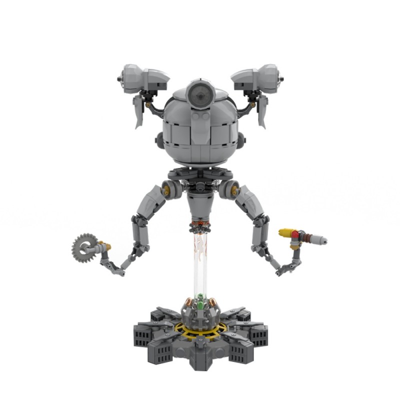 GOBRICKS MOC 200421 fallout Mister Handy Deluxe - YWOBB