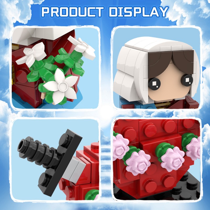 GOBRICKS MOC A2144 Religion - Virgin Mary - YWOBB