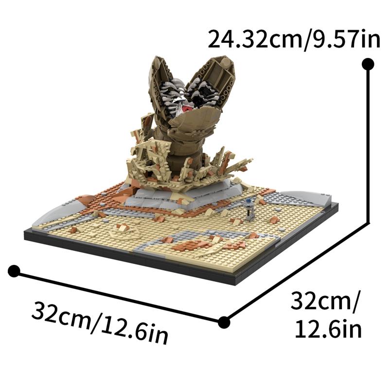 GOBRICKS MOC A1991 Dune - Summoning the Maker - YWOBB
