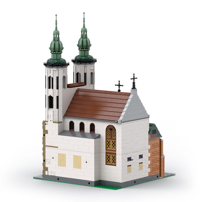 GOBRICKS MOC 124447 Andrew's Church - YWOBB