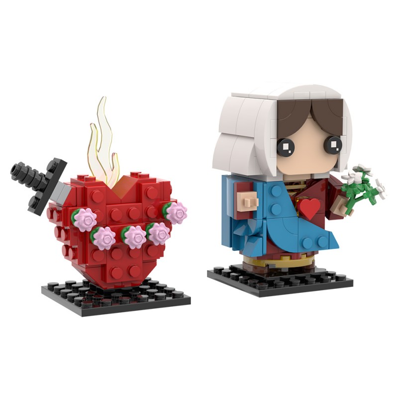 GOBRICKS MOC A2144 Religion - Virgin Mary - YWOBB
