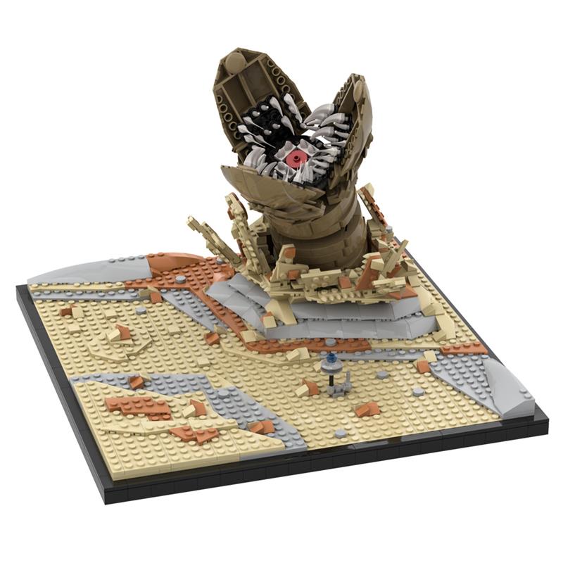 GOBRICKS MOC A1991 Dune - Summoning the Maker - YWOBB
