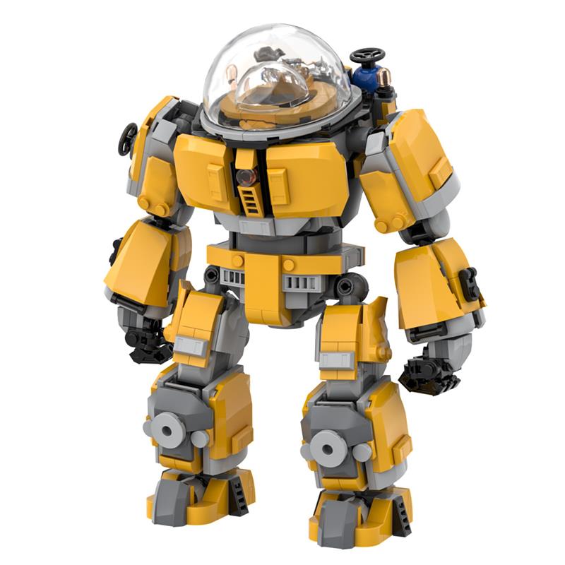 GOBRICKS MOC A2109 Deep Sea Exploration Exo Suit - YWOBB