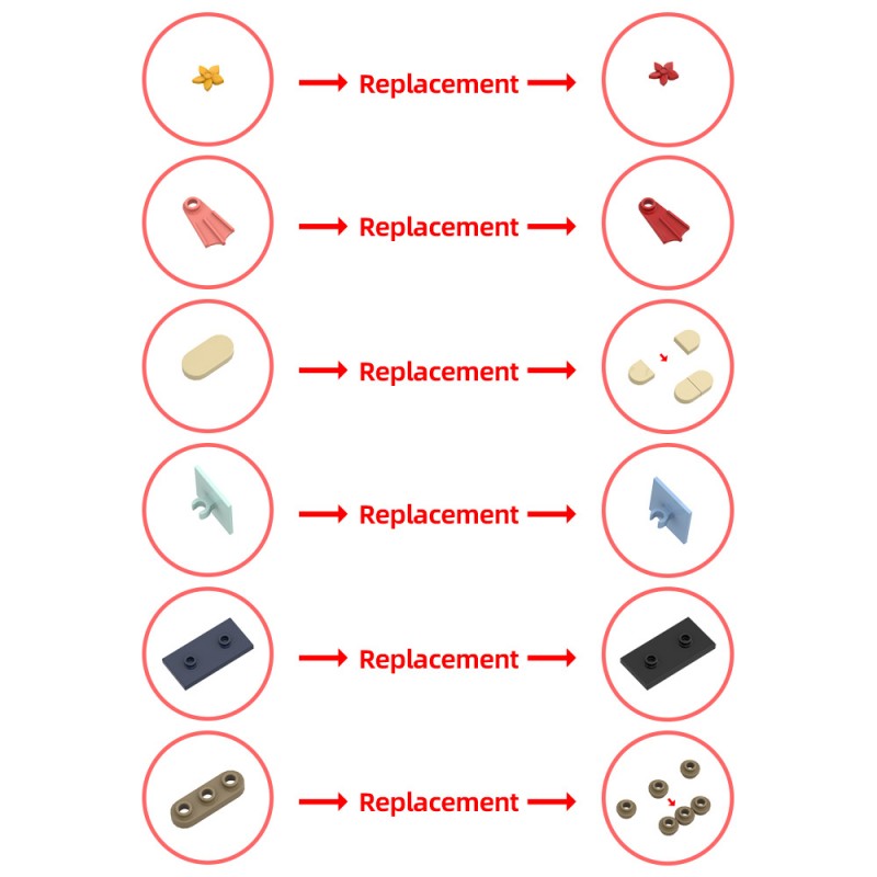 GOBRICKS MOC 187263 Modern House V2 Modular Alternate build of 2x31153 - YWOBB