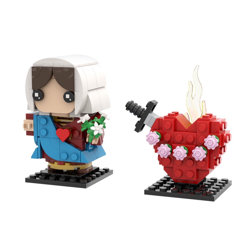 GOBRICKS MOC A2144 Religion - Virgin Mary - YWOBB