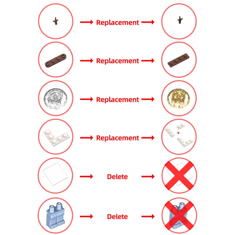 GOBRICKS MOC 187263 Modern House V2 Modular Alternate build of 2x31153 - YWOBB