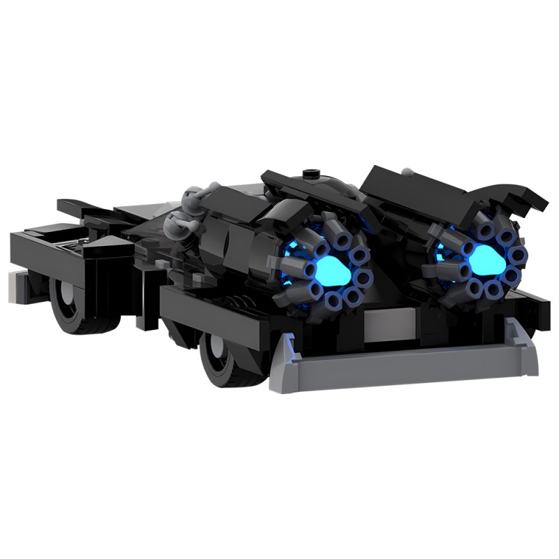 GOBRICKS MOC 143343 1986 Ford Crown Victoria LTD Rocket Mode - 8 Stud Wide - YWOBB