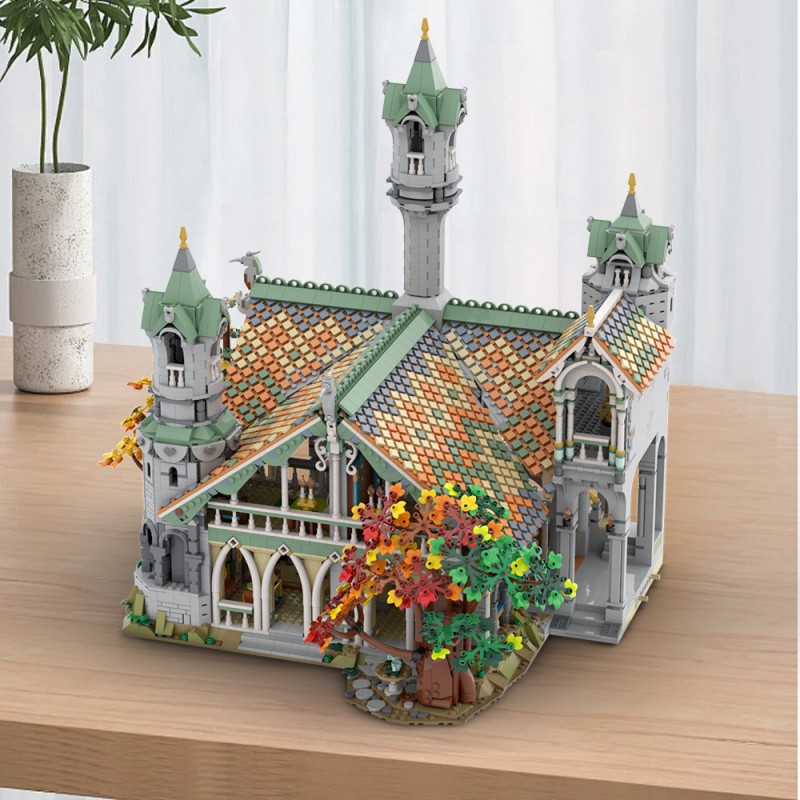 GOBRICKS MOC 149444 10316 Rivendell Extension - YWOBB