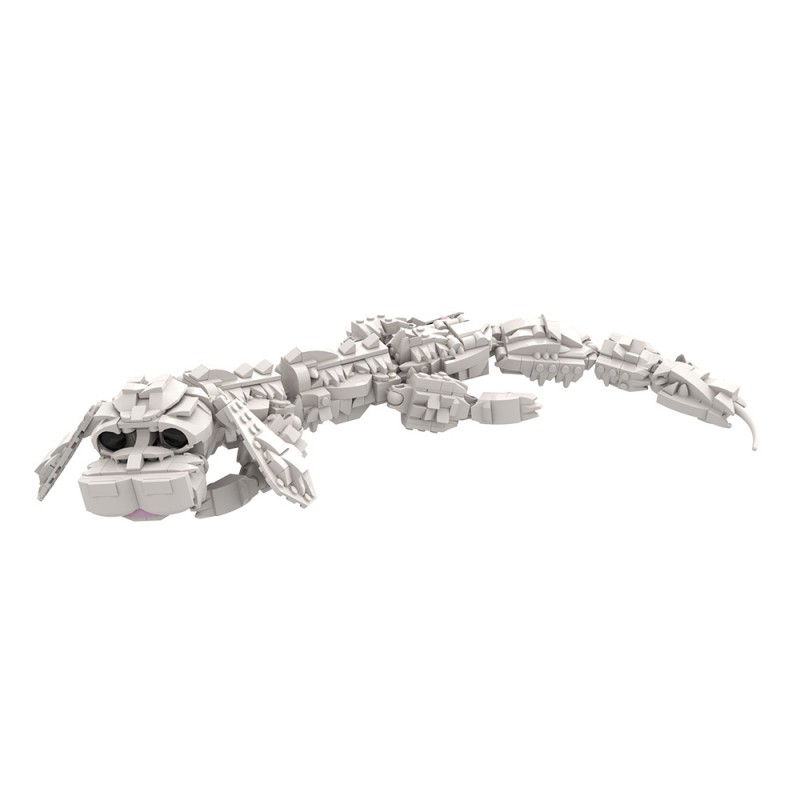GOBRICKS MOC A1890 Great Demon Realm-Falkor - YWOBB