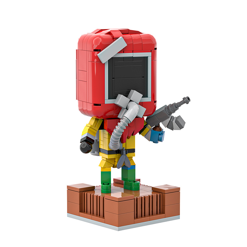 GOBRICKS MOC A2163 Rust Hazmat - YWOBB