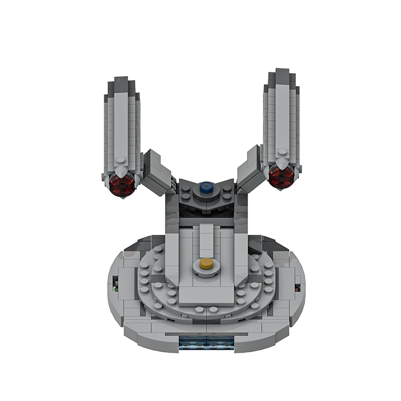 GOBRICKS MOC A1909 Star Trek NX-01 Enterprise - YWOBB