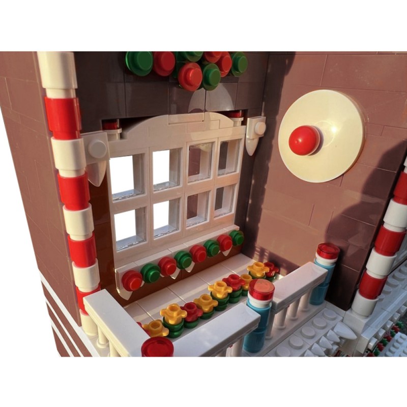 GOBRICKS MOC 200776 Winter Village Town House - YWOBB