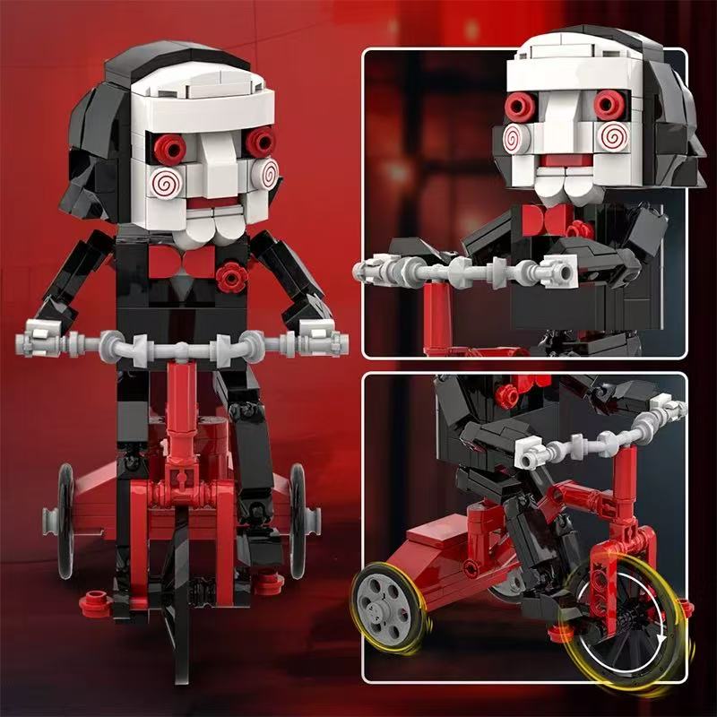 GOBRICKS MOC A2146 Saw - Billy the Puppet - YWOBB