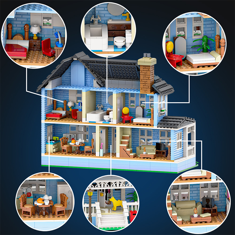 GOBRICKS MOC A1932 Gilmore Girls - YWOBB