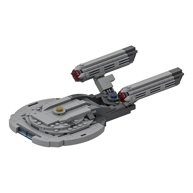 GOBRICKS MOC A1909 Star Trek NX-01 Enterprise - YWOBB