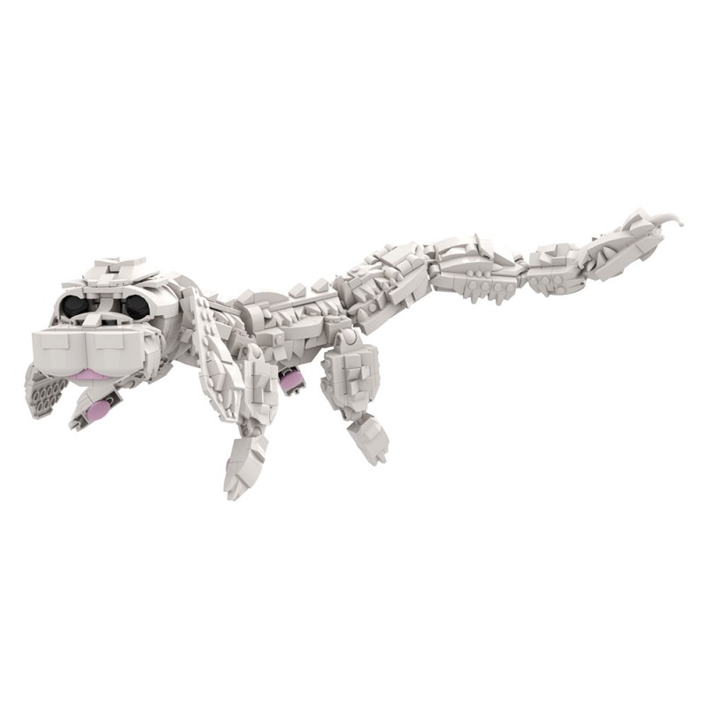 GOBRICKS MOC A1890 Great Demon Realm-Falkor - YWOBB