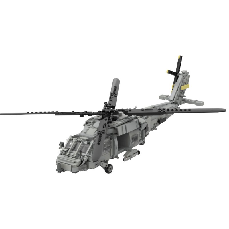 GOBRICKS MOC 199069 Sikorsky SH-60 Seahawk - YWOBB
