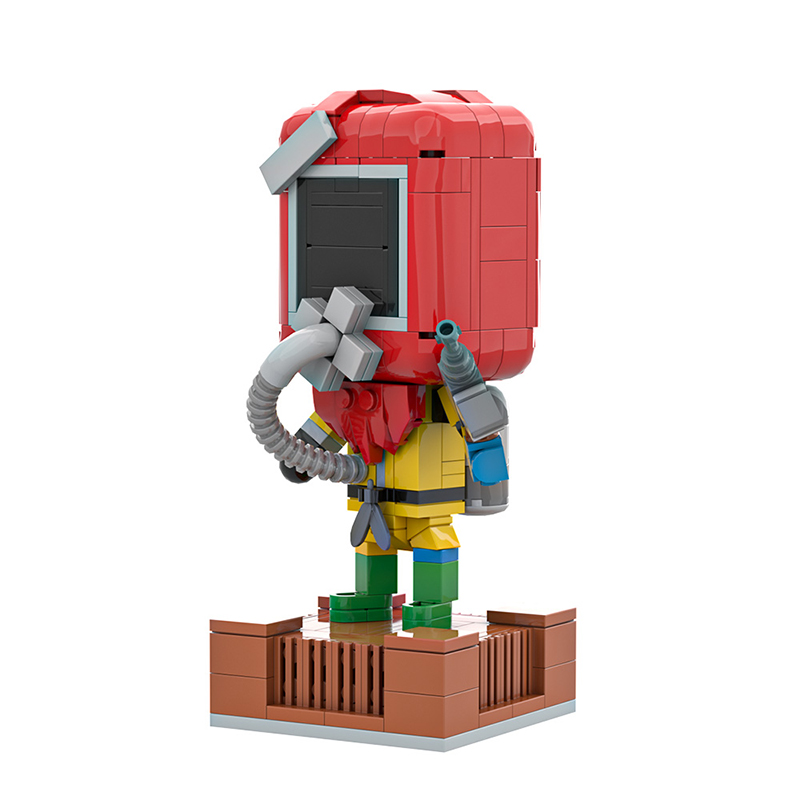 GOBRICKS MOC A2163 Rust Hazmat - YWOBB