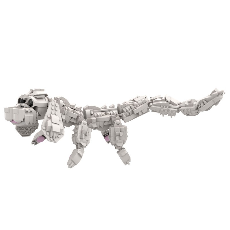 GOBRICKS MOC A1890 Great Demon Realm-Falkor - YWOBB