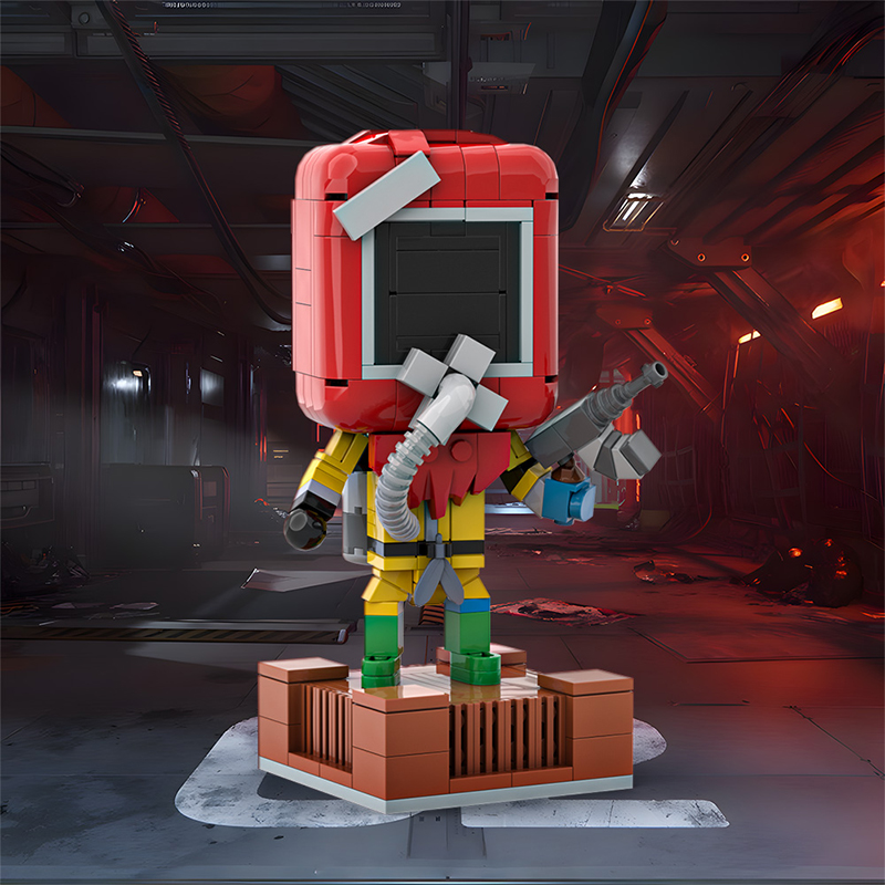 GOBRICKS MOC A2163 Rust Hazmat - YWOBB