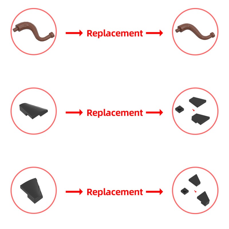 GOBRICKS MOC 217187 Raven - YWOBB