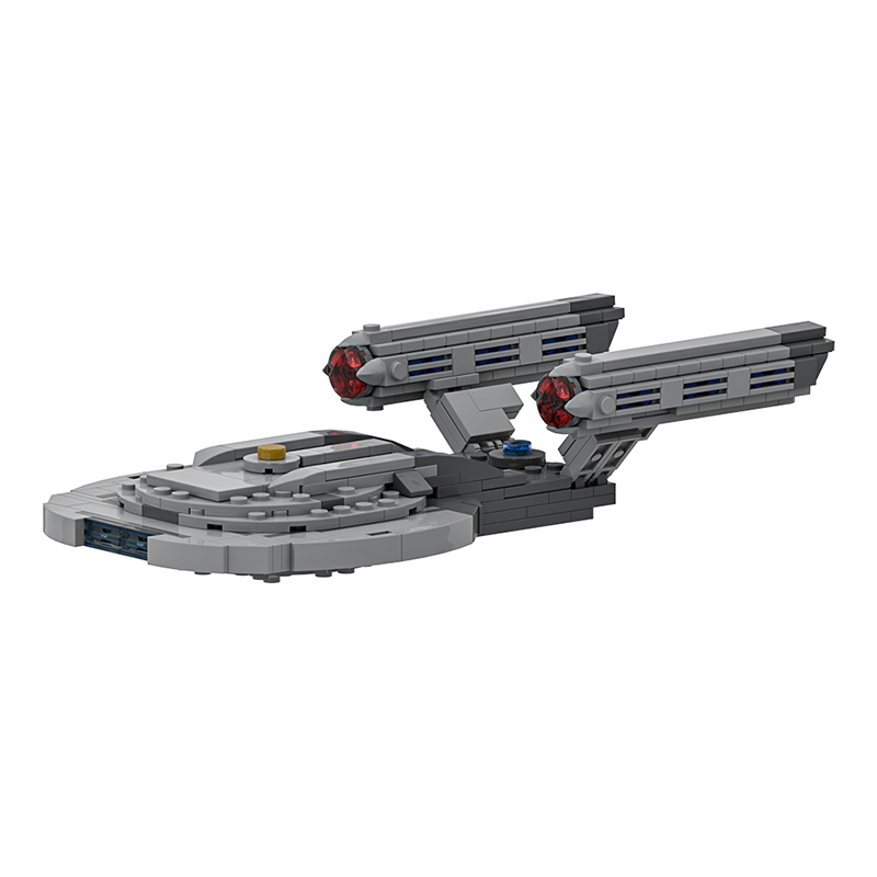 GOBRICKS MOC A1909 Star Trek NX-01 Enterprise - YWOBB