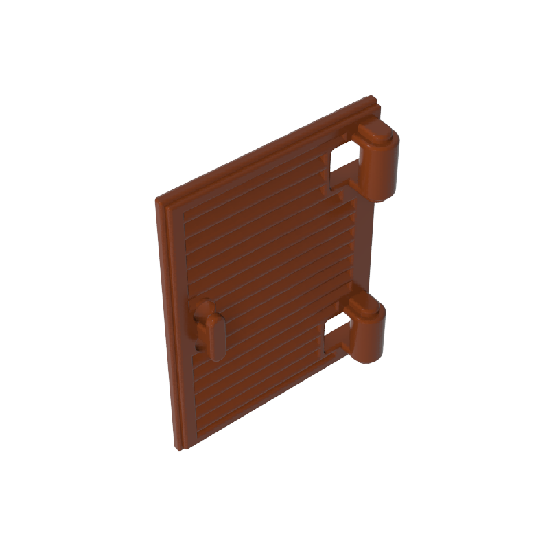 GOBRICKS GDS-90439 Shutter for Window 1 x 2 x 3 with Hinges - YWOBB