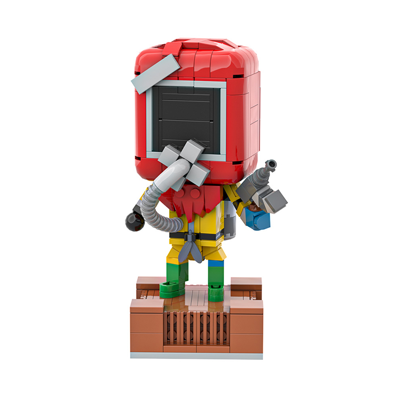 GOBRICKS MOC A2163 Rust Hazmat - YWOBB