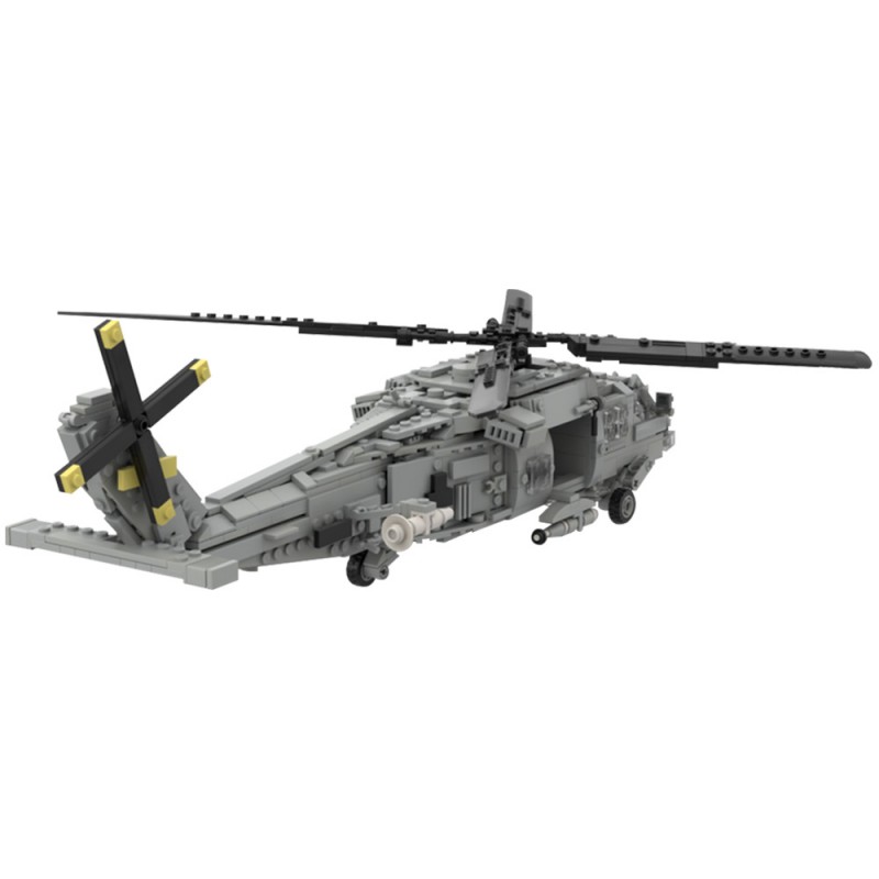 GOBRICKS MOC 199069 Sikorsky SH-60 Seahawk - YWOBB