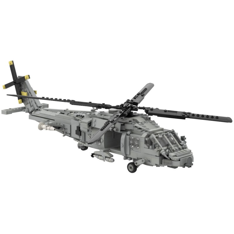 GOBRICKS MOC 199069 Sikorsky SH-60 Seahawk - YWOBB