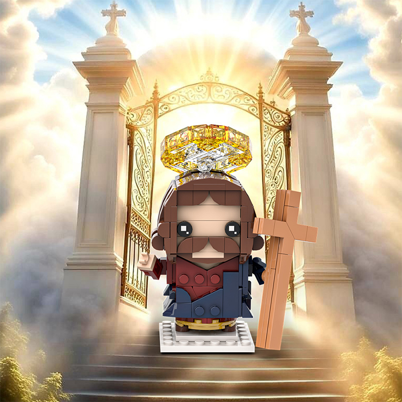 GOBRICKS MOC A2153 Religion - Church Jesus - YWOBB