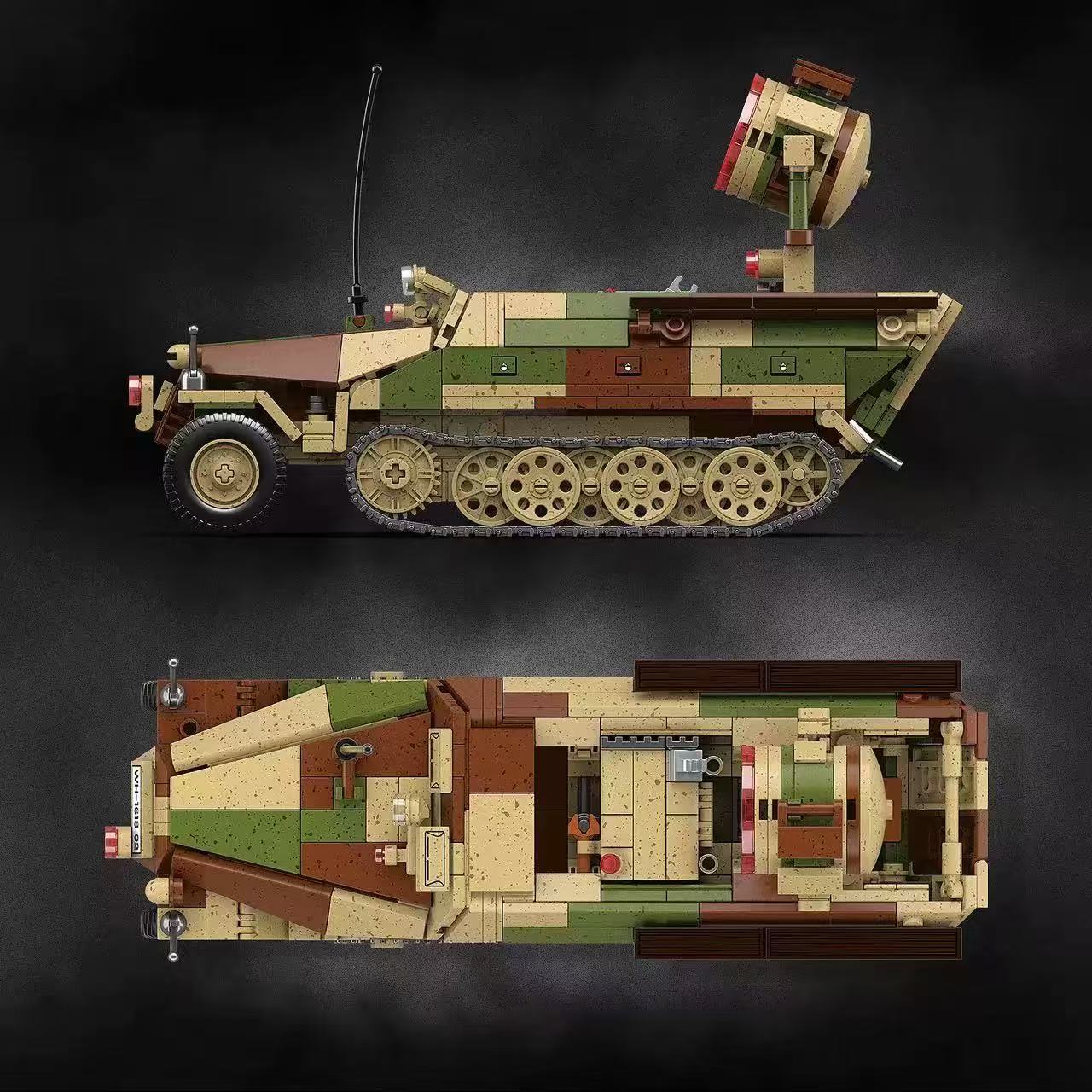 Quan Guan 100318 Sd.Kfz.251/20 Ausf.D UHU limited version - YWOBB