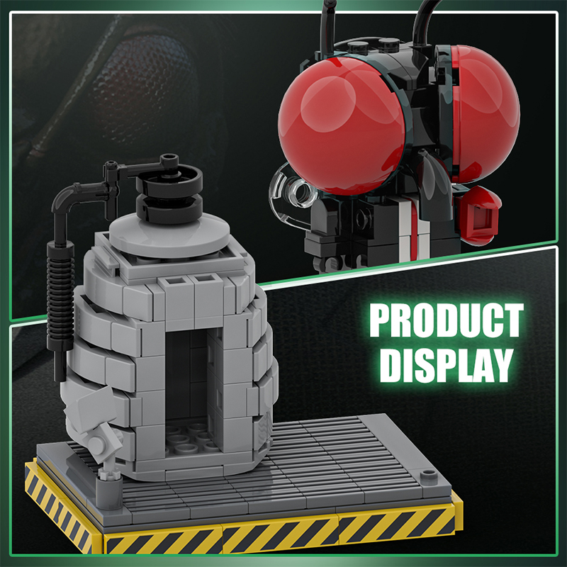 GOBRICKS MOC A1933 the fly - YWOBB