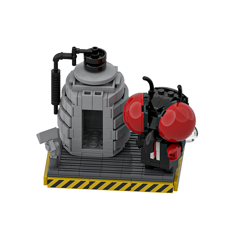 GOBRICKS MOC A1933 the fly - YWOBB