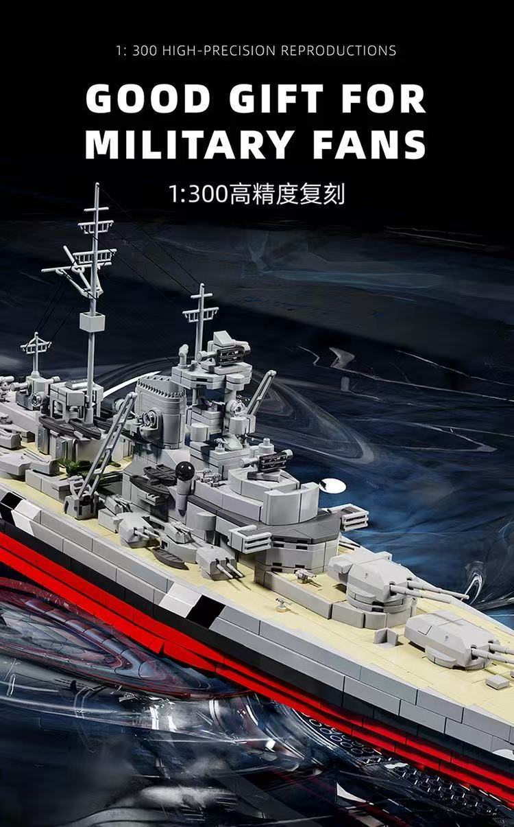 12GO 98005 Bismarck Class Battleship - YWOBB
