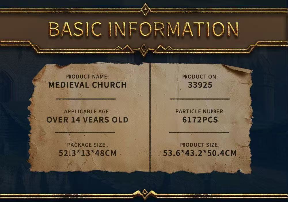 BAKA 33925 Medieval Church - YWOBB