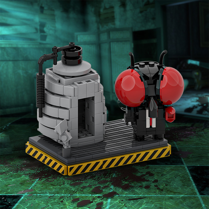 GOBRICKS MOC A1933 the fly - YWOBB