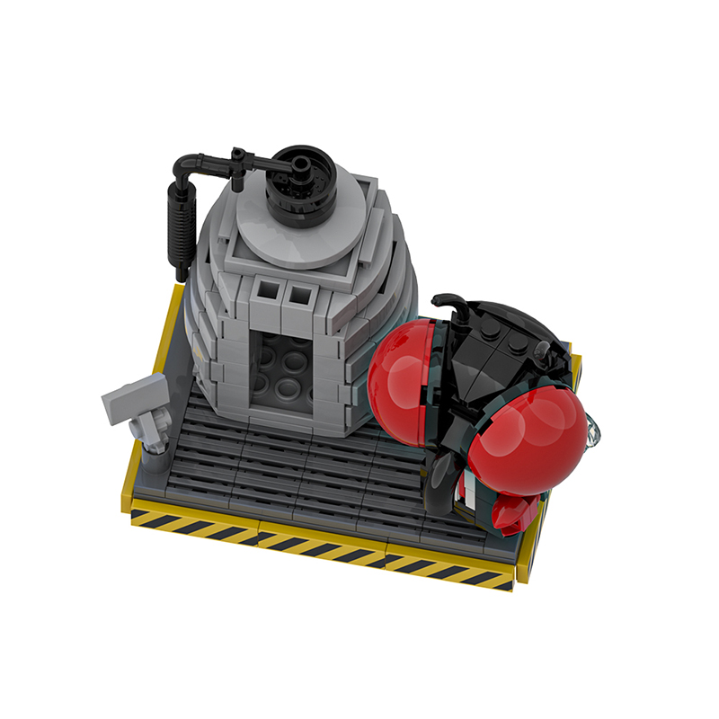 GOBRICKS MOC A1933 the fly - YWOBB