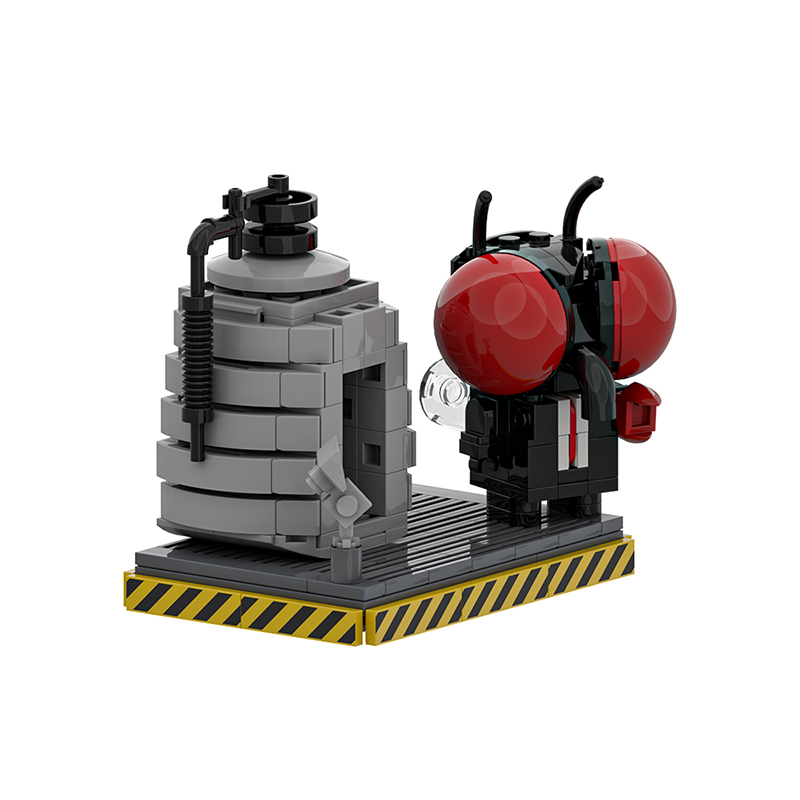 GOBRICKS MOC A1933 the fly - YWOBB