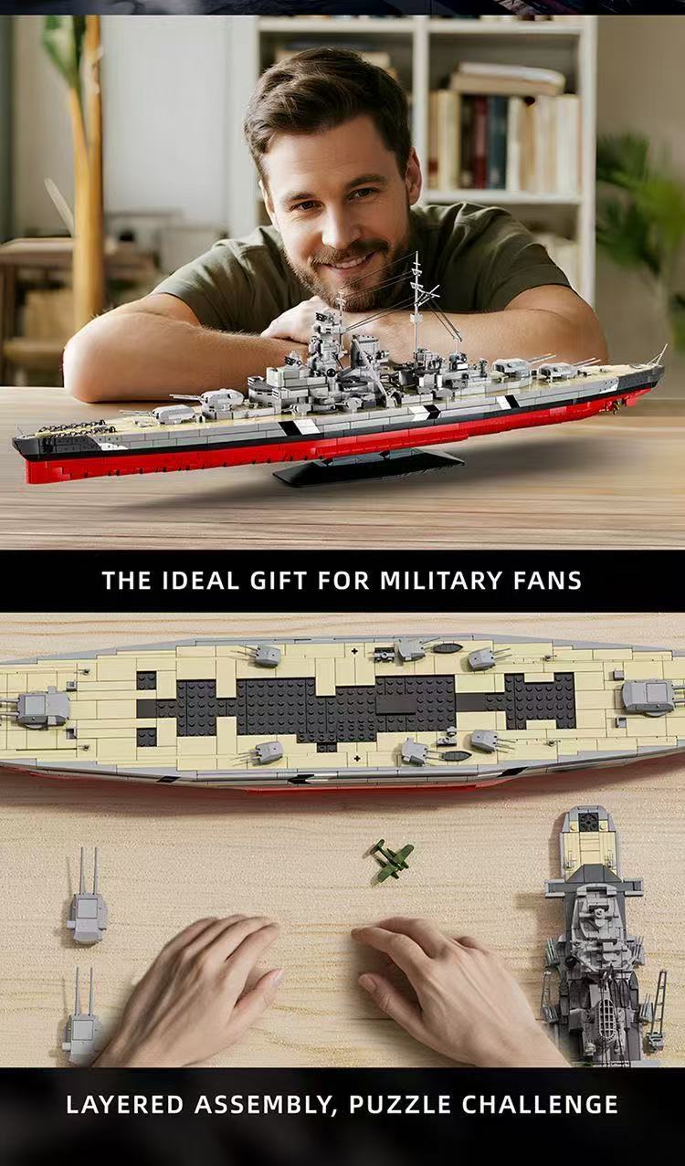 12GO 98005 Bismarck Class Battleship - YWOBB