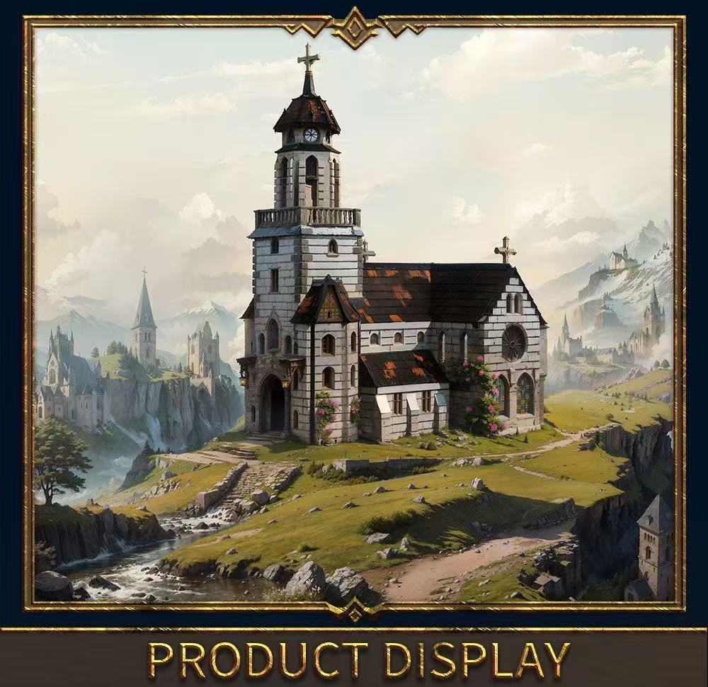 BAKA 33925 Medieval Church - YWOBB