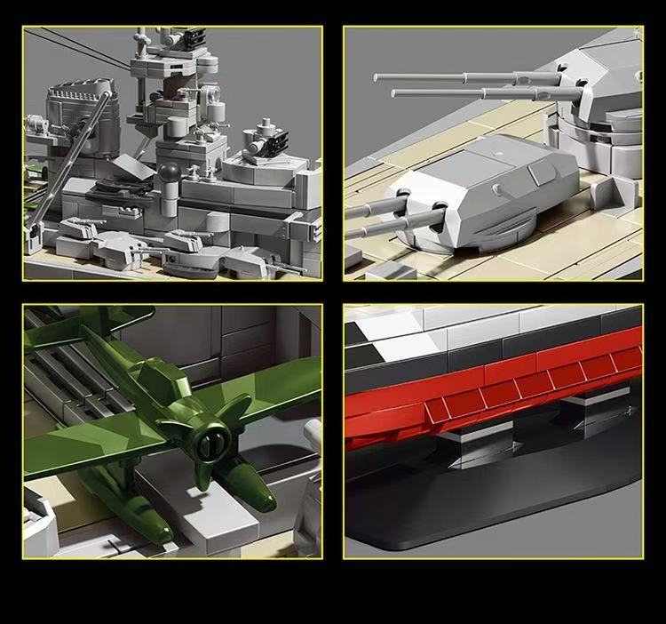 12GO 98005 Bismarck Class Battleship - YWOBB