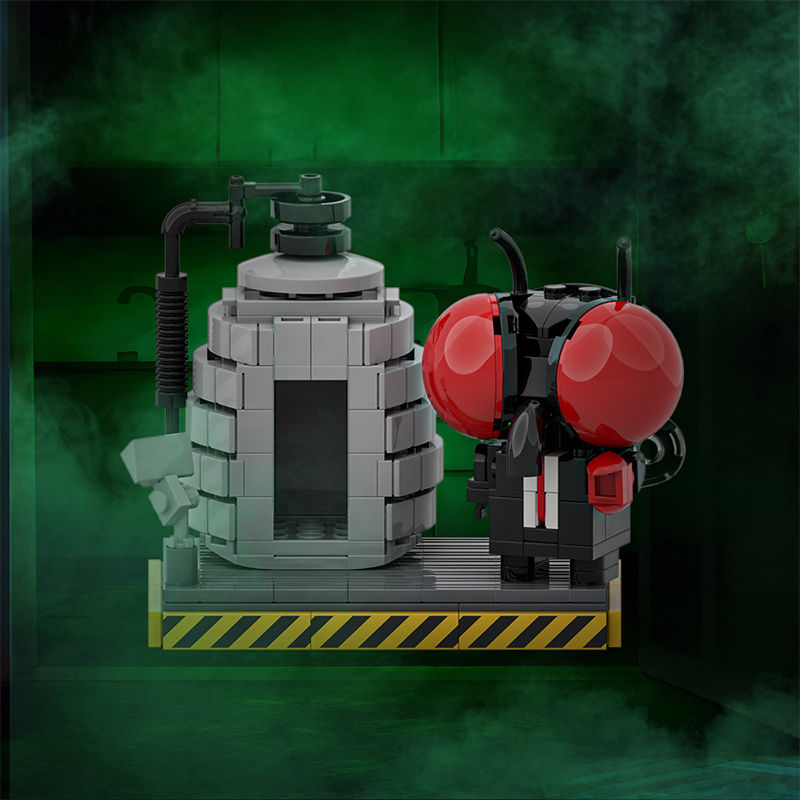 GOBRICKS MOC A1933 the fly - YWOBB