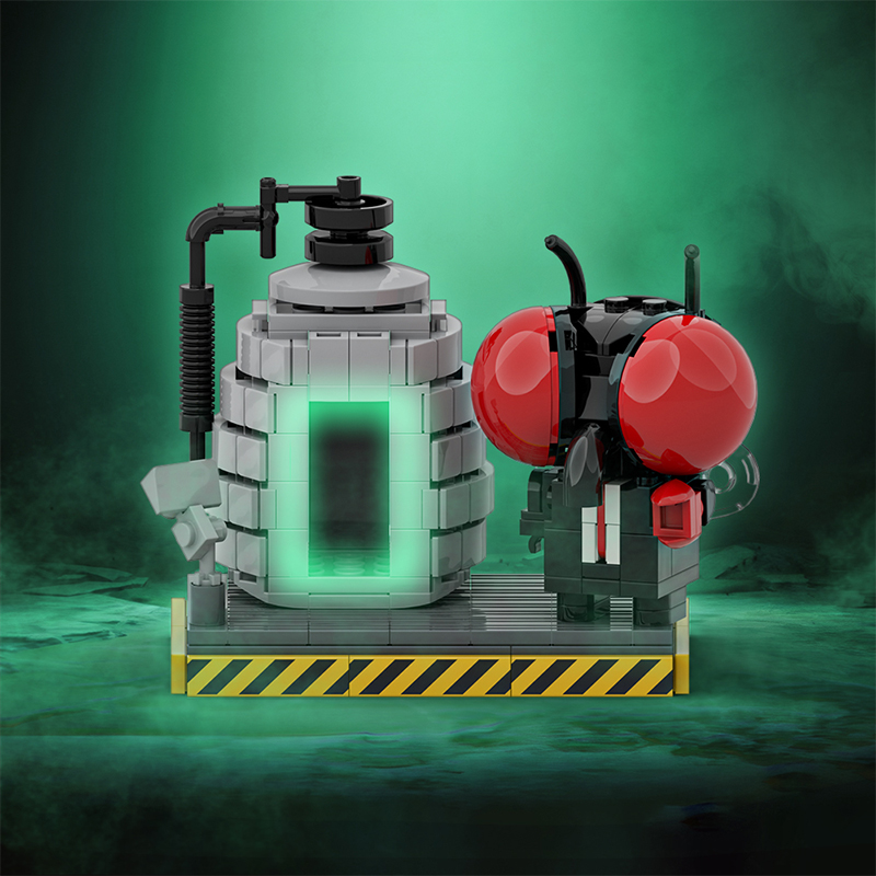 GOBRICKS MOC A1933 the fly - YWOBB