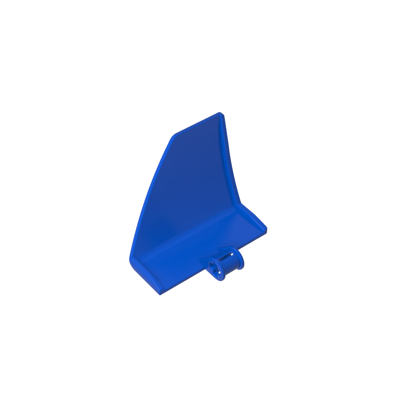 GOBRICKS GDS-2215 Panel Curved #71 5 x 4 x 3 Tapered Left - YWOBB