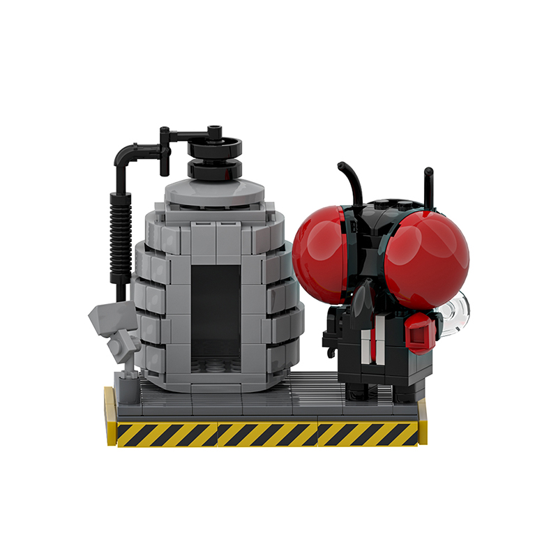 GOBRICKS MOC A1933 the fly - YWOBB
