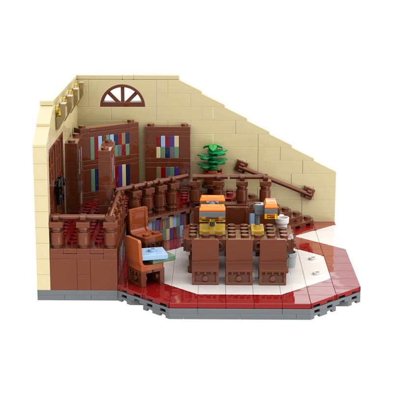GOBRICKS MOC 99148 Buffy the Vampire Slayer: Sunnydale High School Library - YWOBB